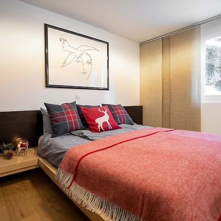 Modern Apartment With Matterhorn View Цермат Екстериор снимка