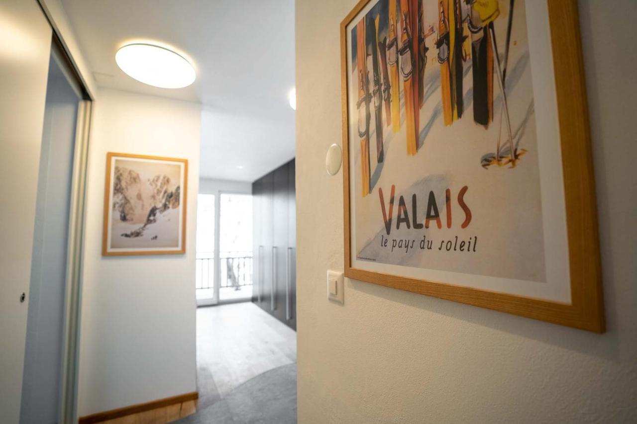 Modern Apartment With Matterhorn View Цермат Екстериор снимка
