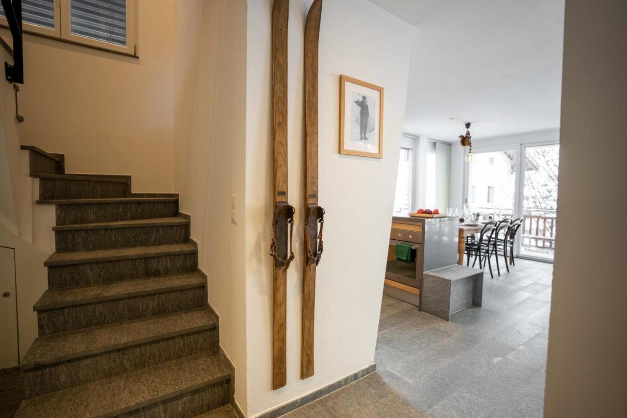 Modern Apartment With Matterhorn View Цермат Екстериор снимка